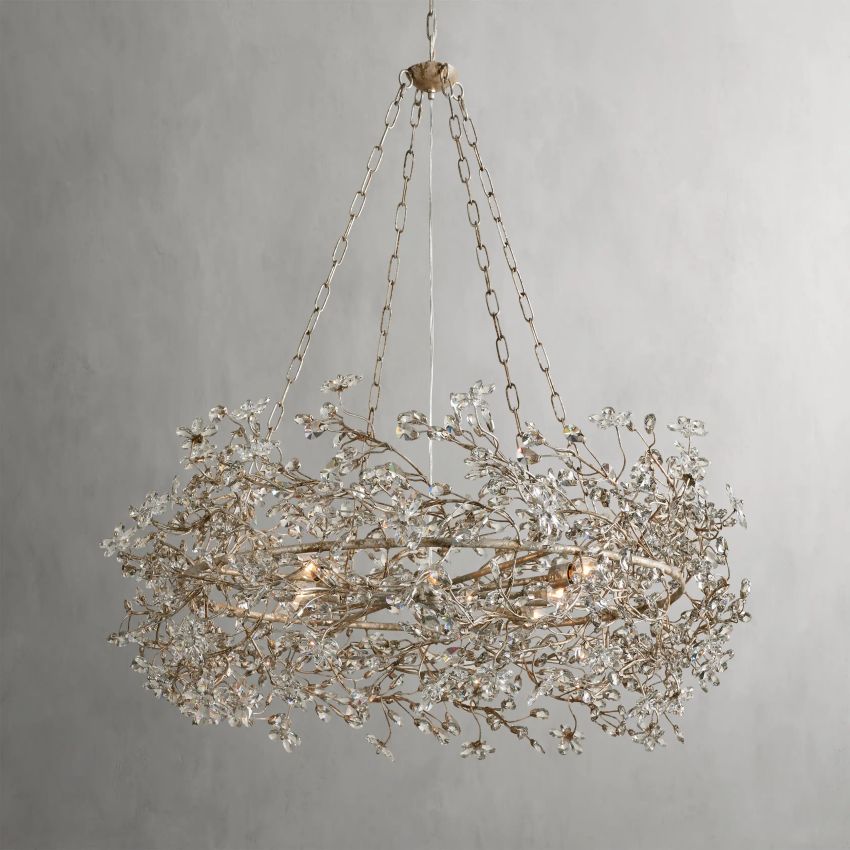 Fiore Crown Chandelier-Chandelier-Manorlights