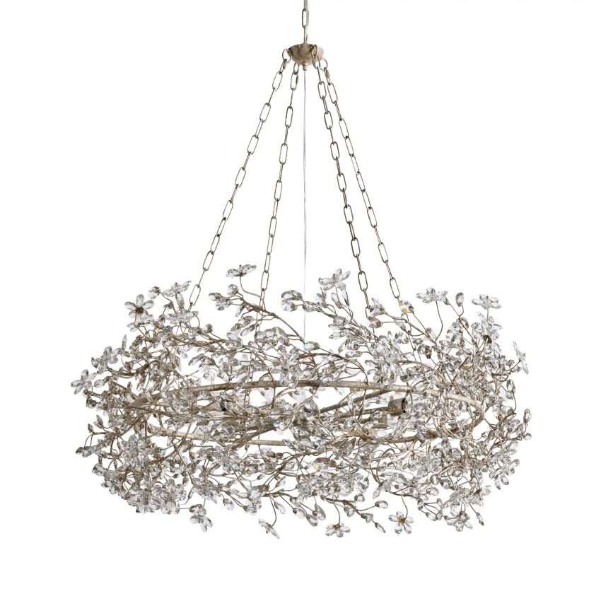 Fiore Crown Chandelier-Chandelier-Manorlights
