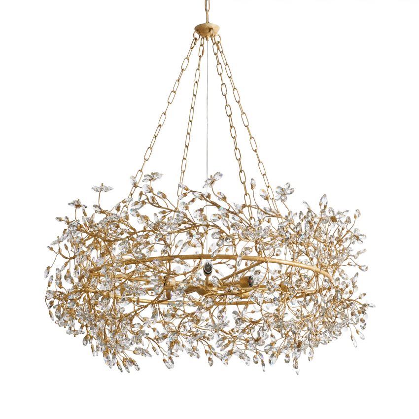 Fiore Crown Chandelier-Chandelier-Manorlights