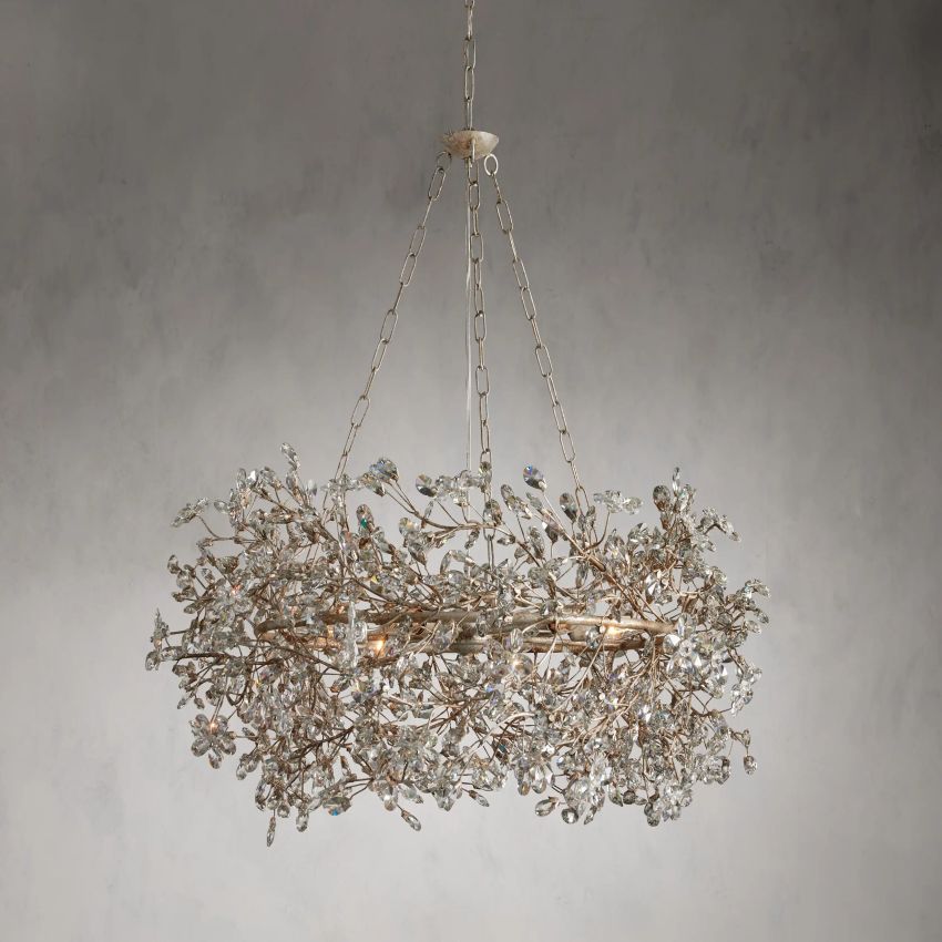 Fiore Crown Chandelier-Chandelier-Manorlights