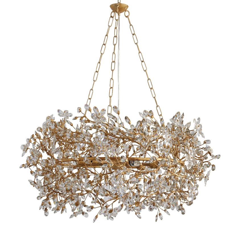 Fiore Crown Chandelier-Chandelier-Manorlights