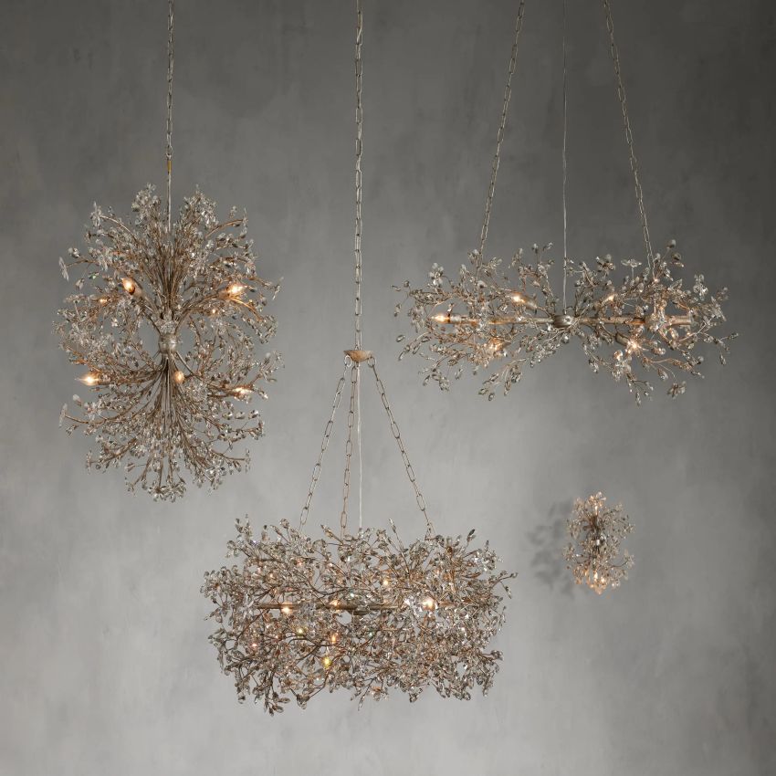 Fiore Linear Chandelier-Chandelier-Manorlights