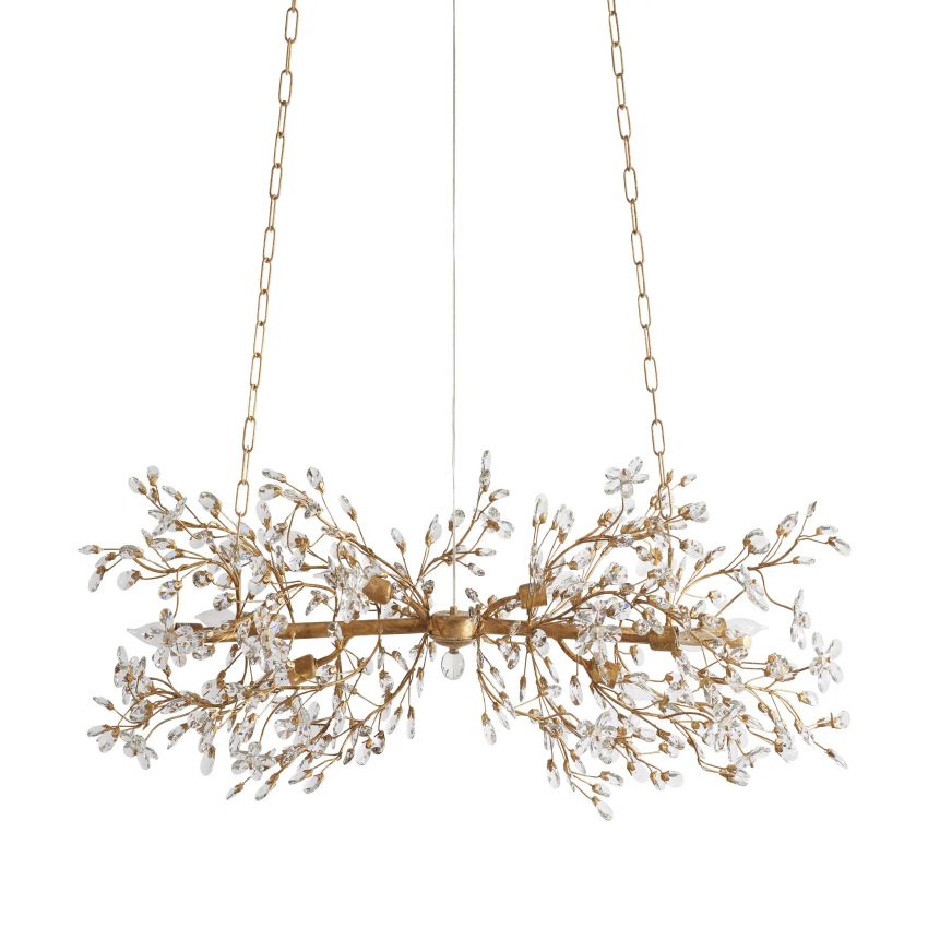 Fiore Linear Chandelier-Chandelier-Manorlights