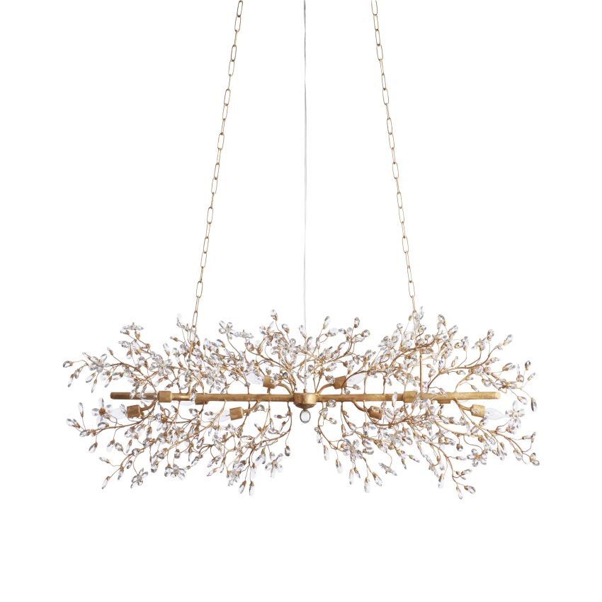 Fiore Linear Chandelier-Chandelier-Manorlights