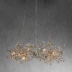 Fiore Linear Chandelier-Chandelier-Manorlights