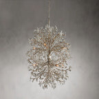 Fiore Round Chandelier-Chandelier-Manorlights