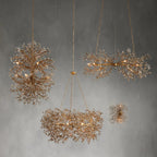 Fiore Round Chandelier-Chandelier-Manorlights
