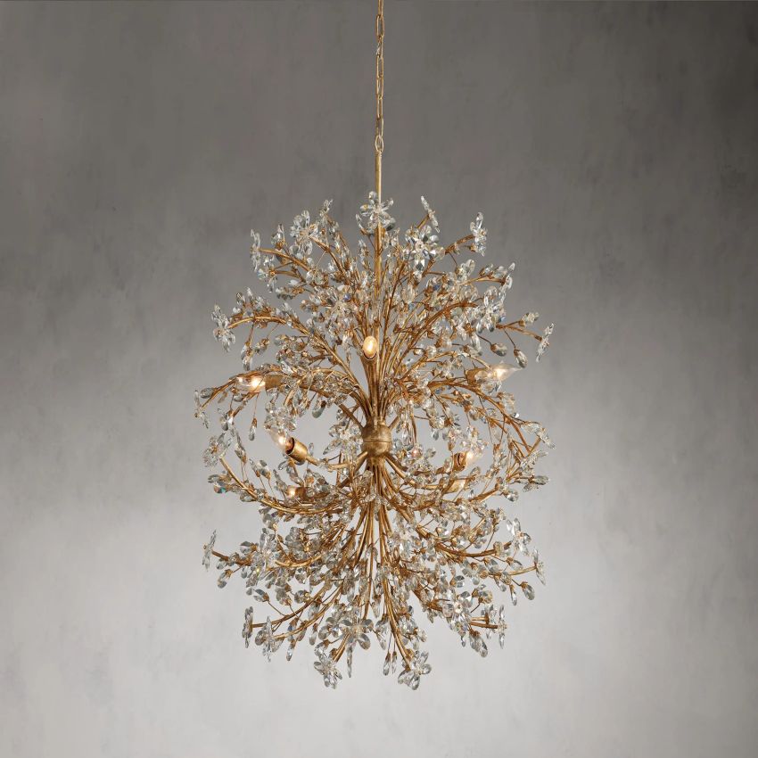 Fiore Round Chandelier-Chandelier-Manorlights