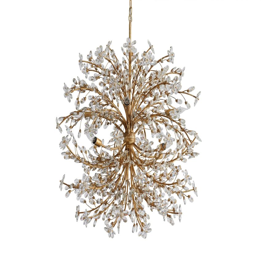 Fiore Round Chandelier-Chandelier-Manorlights