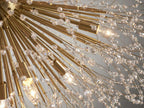 Dandelion Round Chandelier-Chandelier-Manorlights