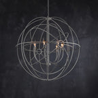 Zoraida Crystal Ball Chandelier-Chandelier-Manorlights