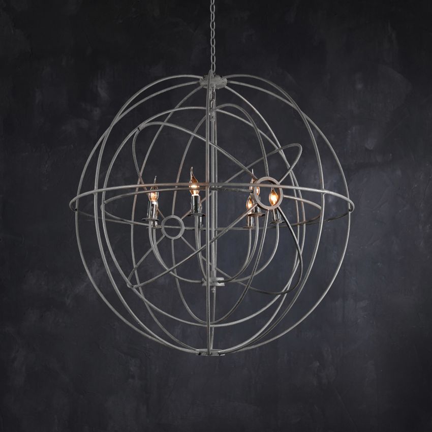 Zoraida Crystal Ball Chandelier-Chandelier-Manorlights