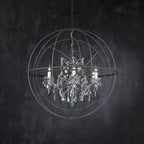 Zoraida Crystal Ball Chandelier-Chandelier-Manorlights
