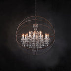 Zoraida Crystal Ball Chandelier-Chandelier-Manorlights