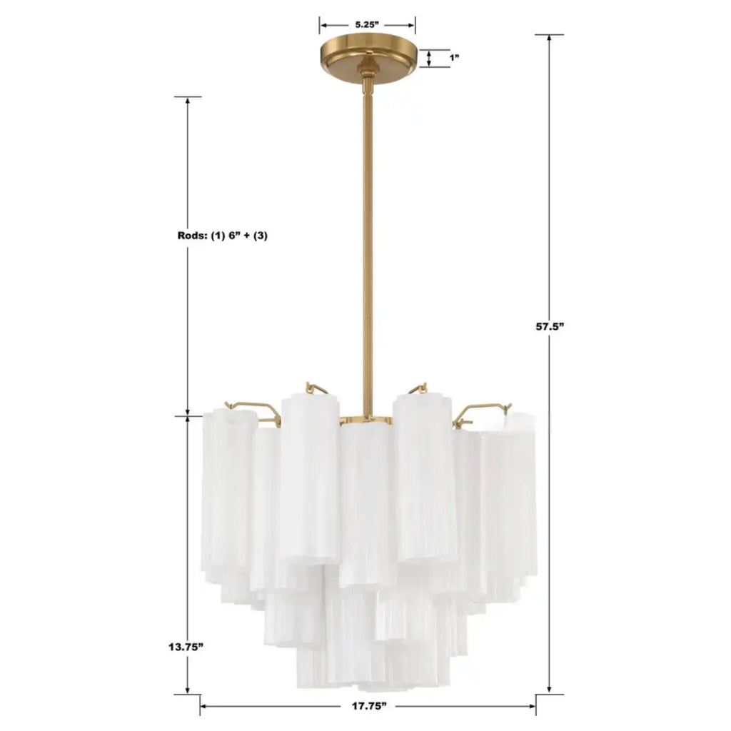 Addas Chandelier 17.8" 19.8" 22" 26.8" 32''D-Manorlights
