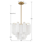 Addas Chandelier 17.8" 19.8" 22" 26.8" 32''D-Manorlights