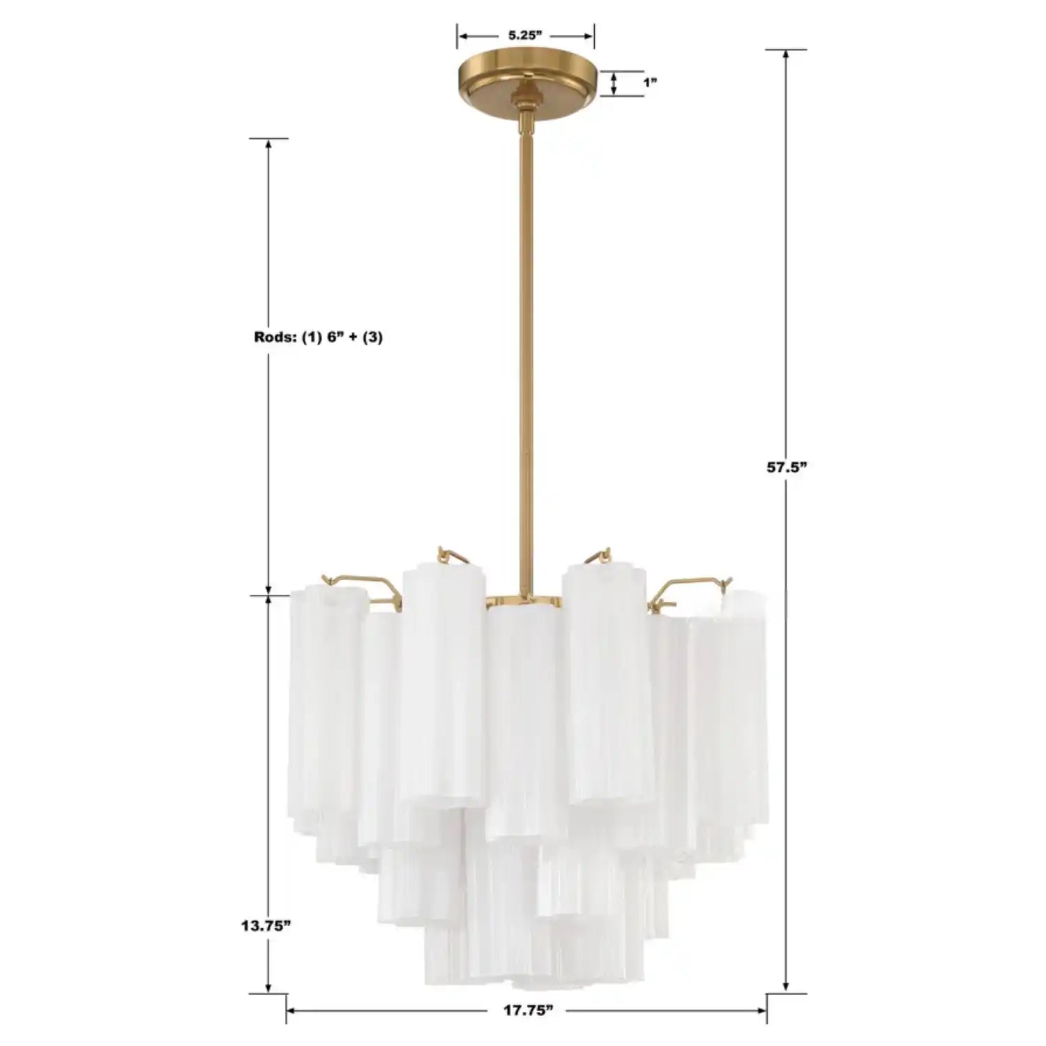 Addas Chandelier 17.8" 19.8" 22" 26.8" 32''D-Manorlights
