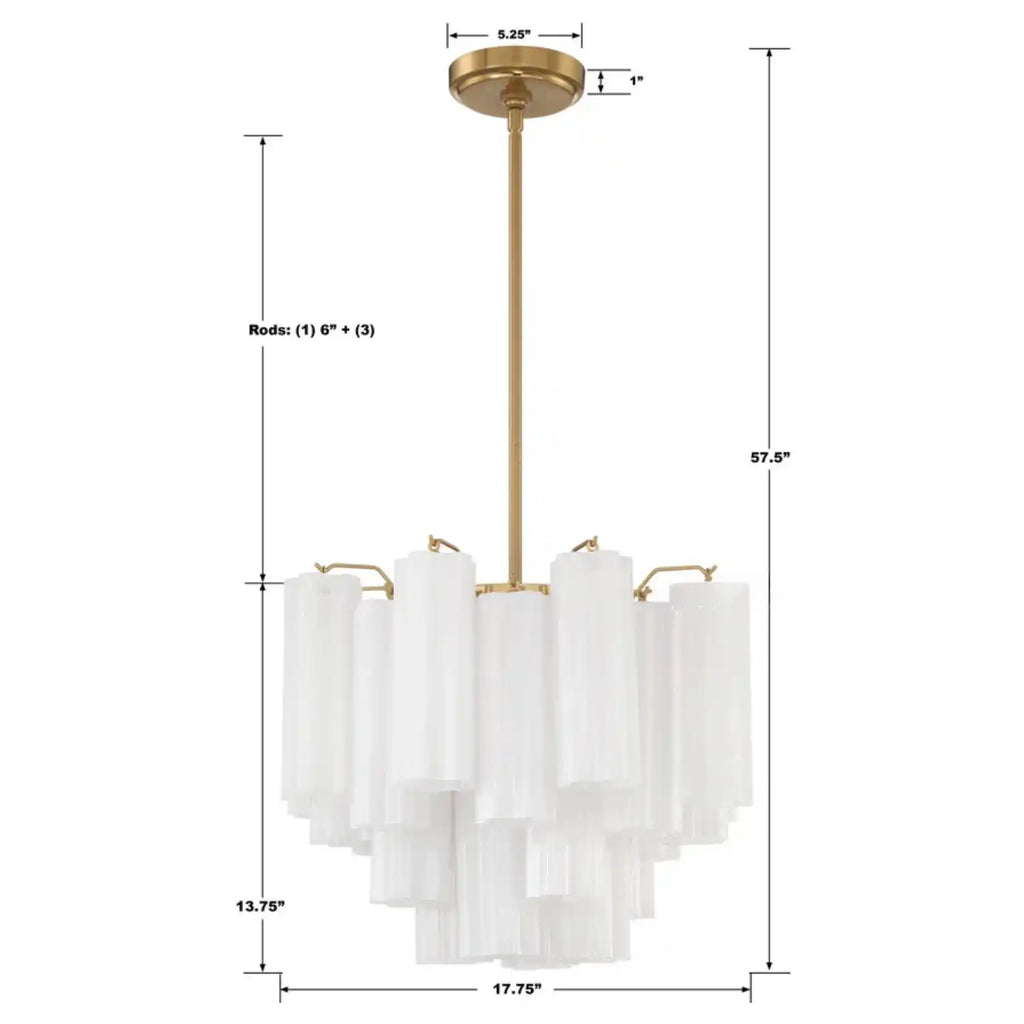 Addas Chandelier 17.8" 19.8" 22" 26.8" 32''D-Manorlights