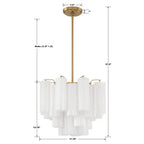 Addas Chandelier 17.8" 19.8" 22" 26.8" 32''D-Manorlights