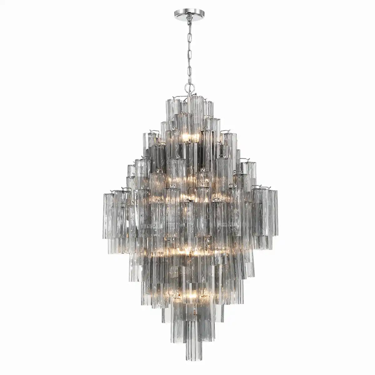 Addas Diamond Chandelier 49''H-Manorlights