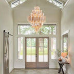 Addas Diamond Chandelier 49''H-Manorlights