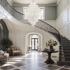 Addas Diamond Chandelier 49''H-Manorlights