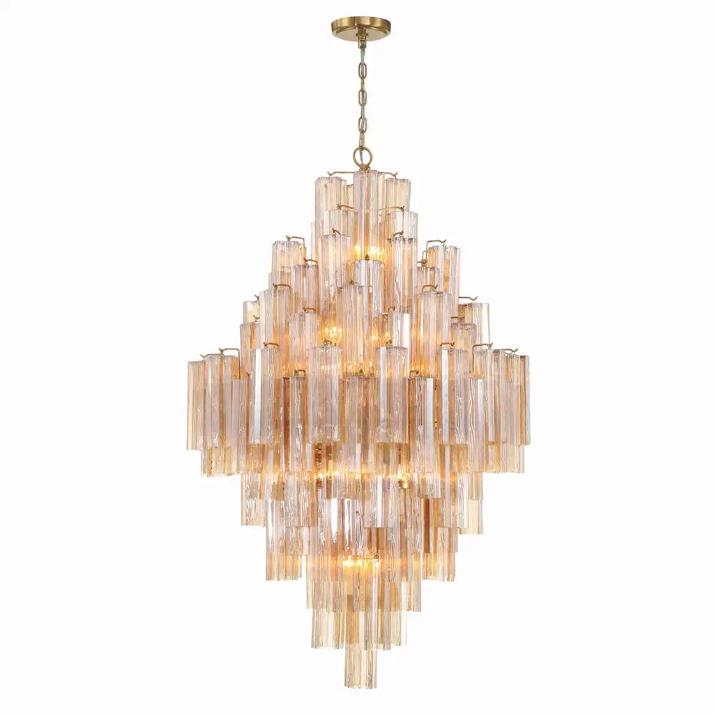 Addas Diamond Chandelier 49''H-Manorlights