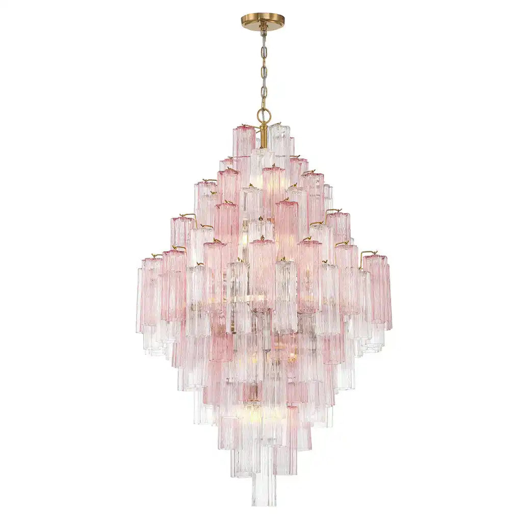 Addas Diamond Chandelier 49''H-Manorlights