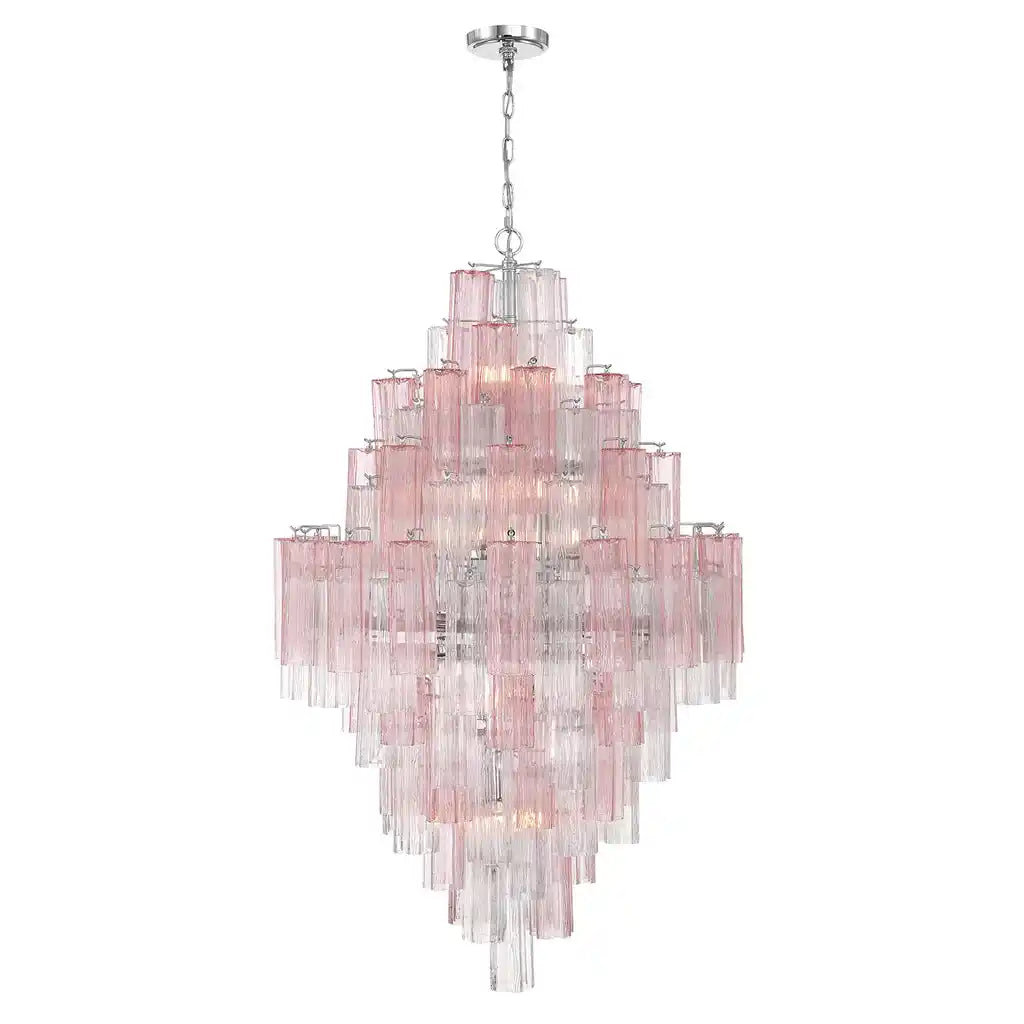 Addas Diamond Chandelier 49''H-Manorlights