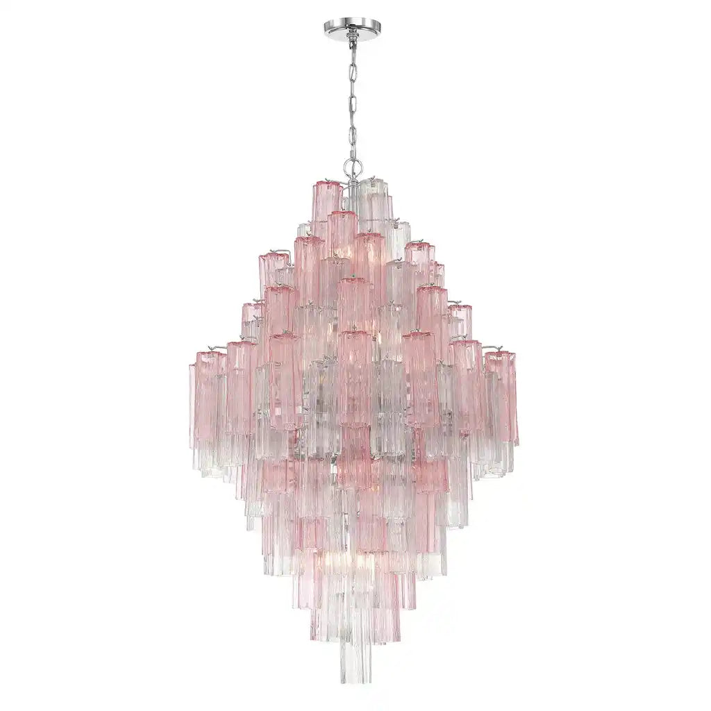 Addas Diamond Chandelier 49''H-Manorlights