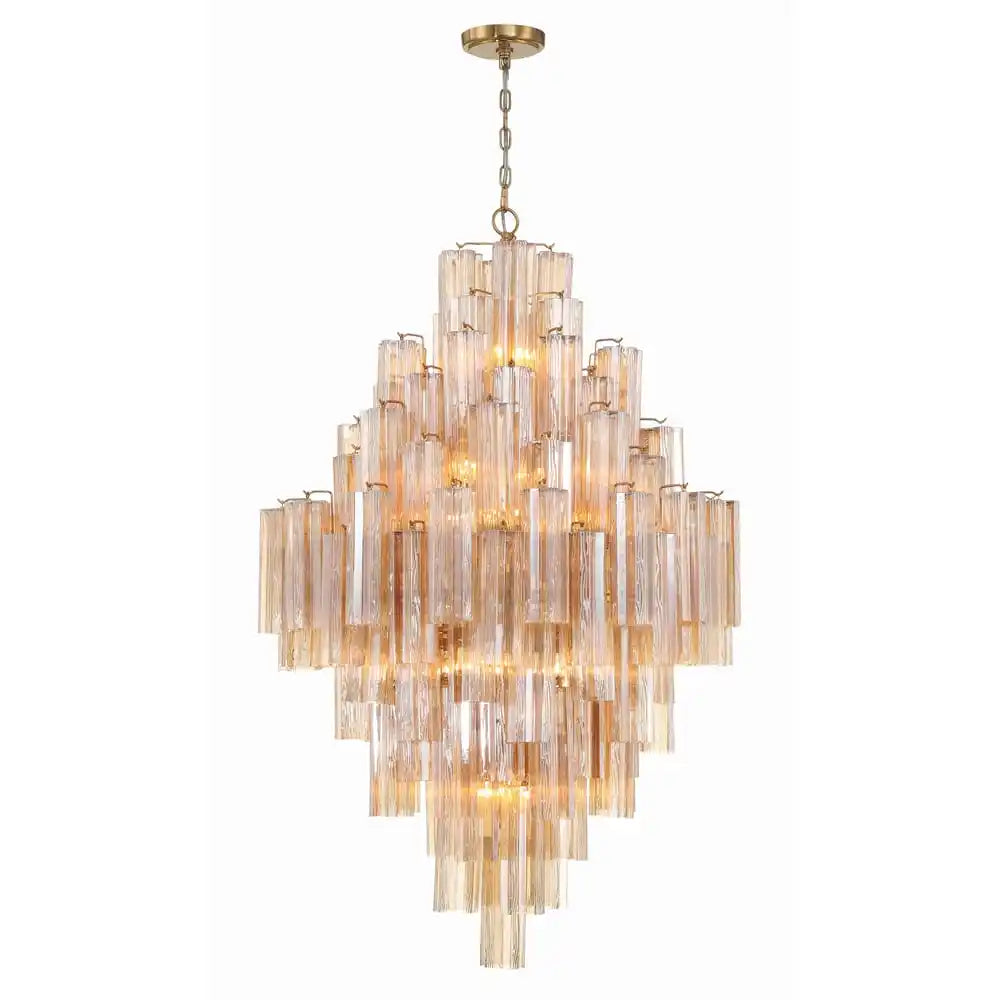 Addas Diamond Chandelier 49''H-Manorlights