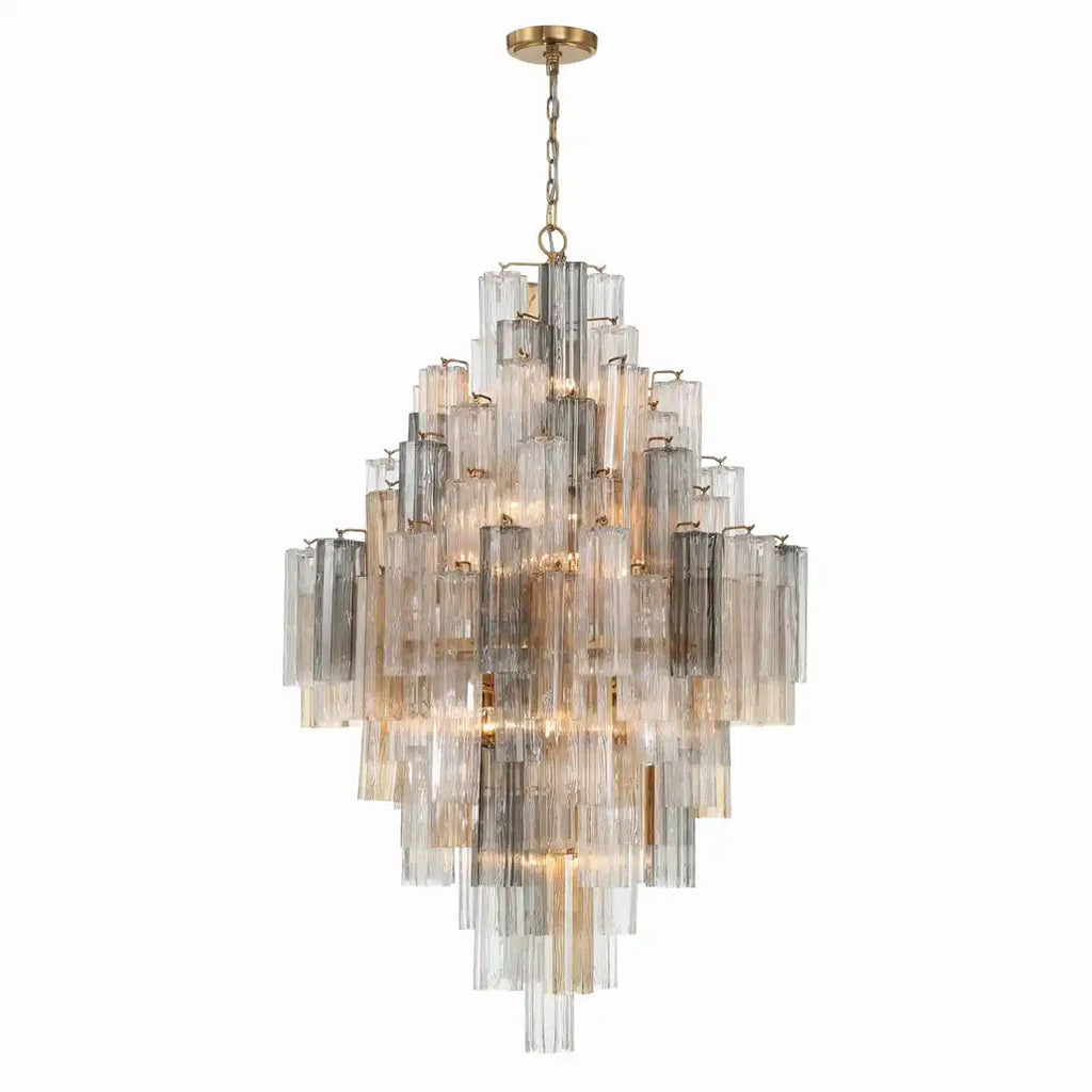 Addas Diamond Chandelier 49''H-Manorlights