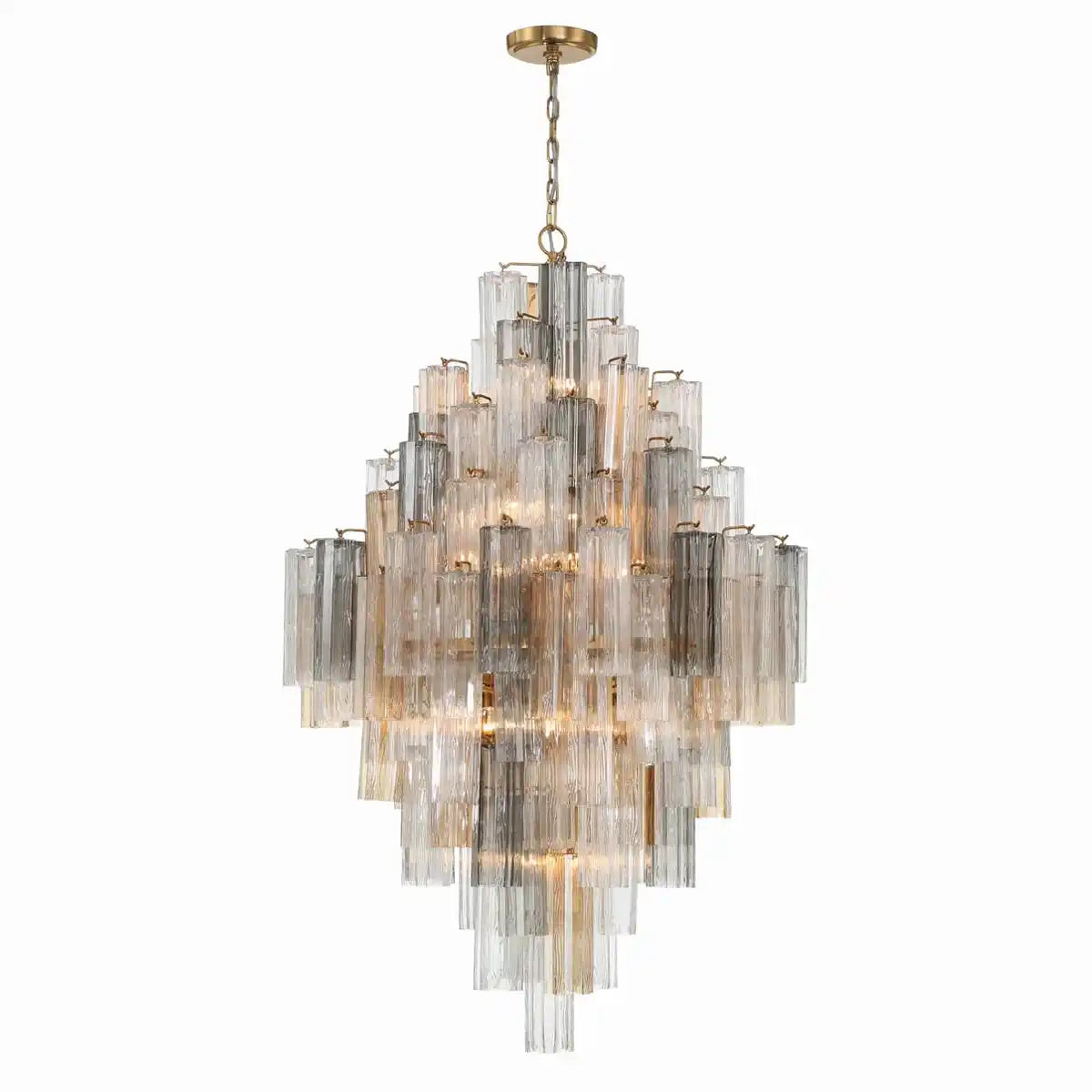 Addas Diamond Chandelier 49''H-Manorlights