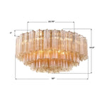 Addas Flushmount 22"/32"-Manorlights