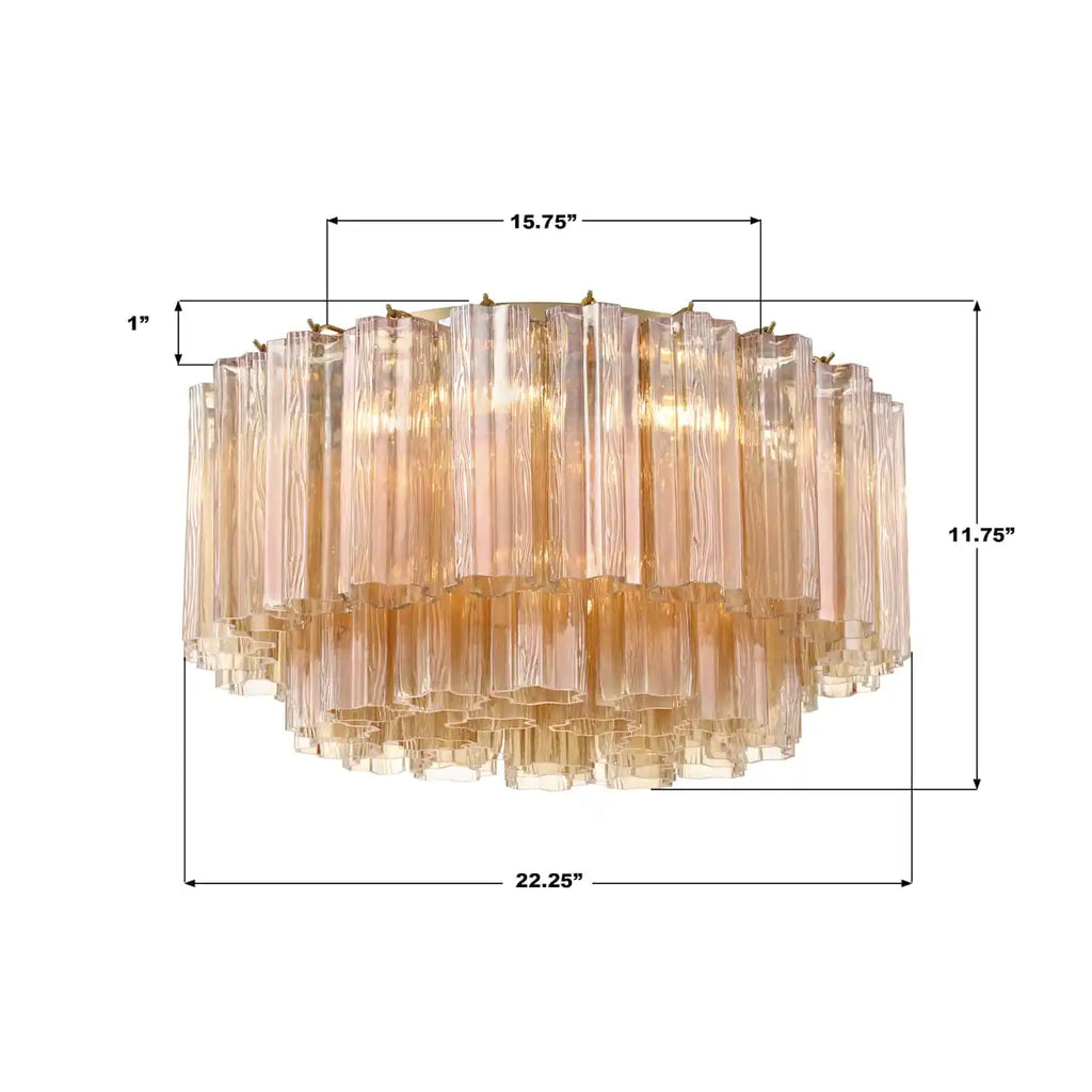 Addas Flushmount 22"/32"-Manorlights