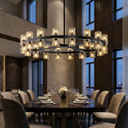 Arcachon LED Round Chandelier 36", 48", 60"