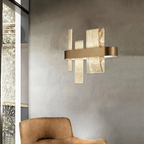 Alabaster Acropolis LED Wall Sconce - 14.6" W-Manorlights