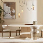 Alabaster Flint 1 Light LED Multi - Drop Pendant - Manor Lights