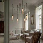 Alabaster Flint 1/2/3/5/7/9/12/15 - Light LED Multi - Drop Pendant - 3 lightsManor Lights