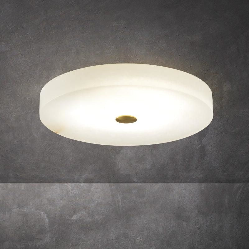 Alabaster Round Led Flushmount 11.8" 15.7" 19.7"-Flush Mount-Manorlights