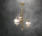 Alabaster Suspension Chandelier - Manorlights