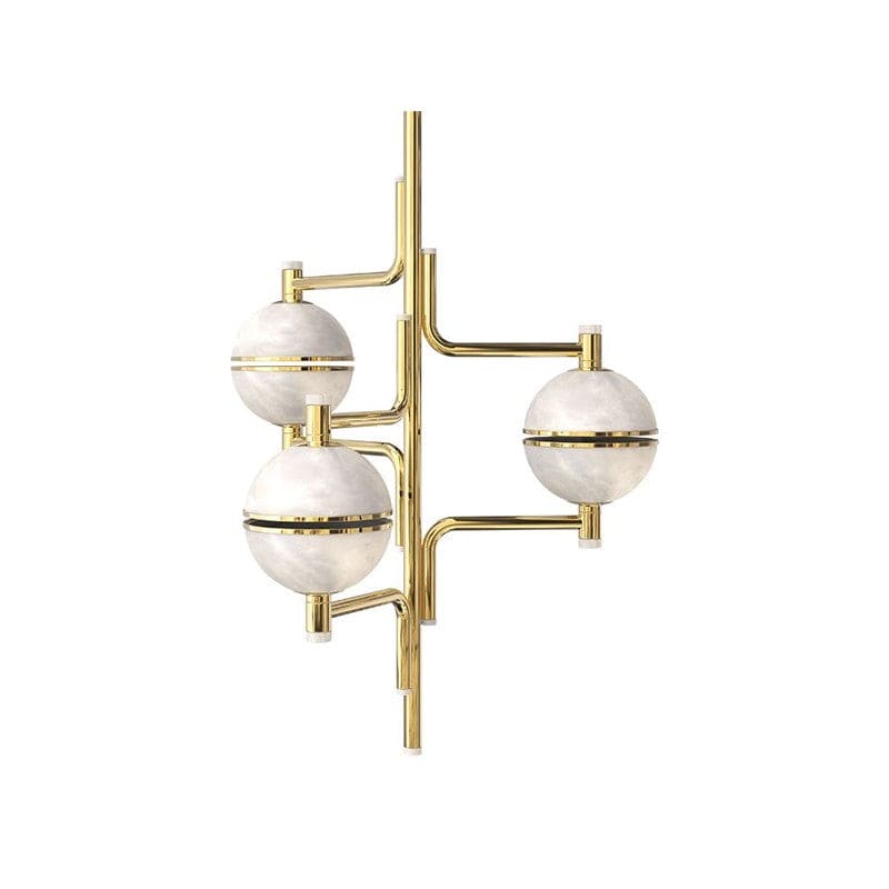 Alabaster Suspension Chandelier - Manorlights