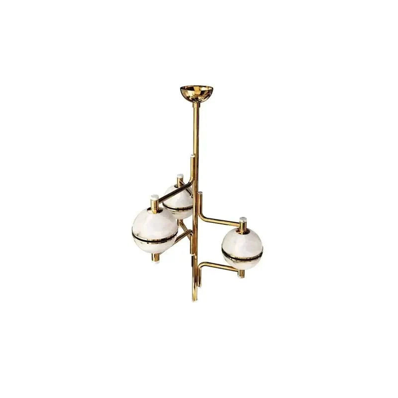 Alabaster Suspension Chandelier - Manorlights