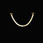Alabaster Pearl Necklace Chandelier by Manor Lights