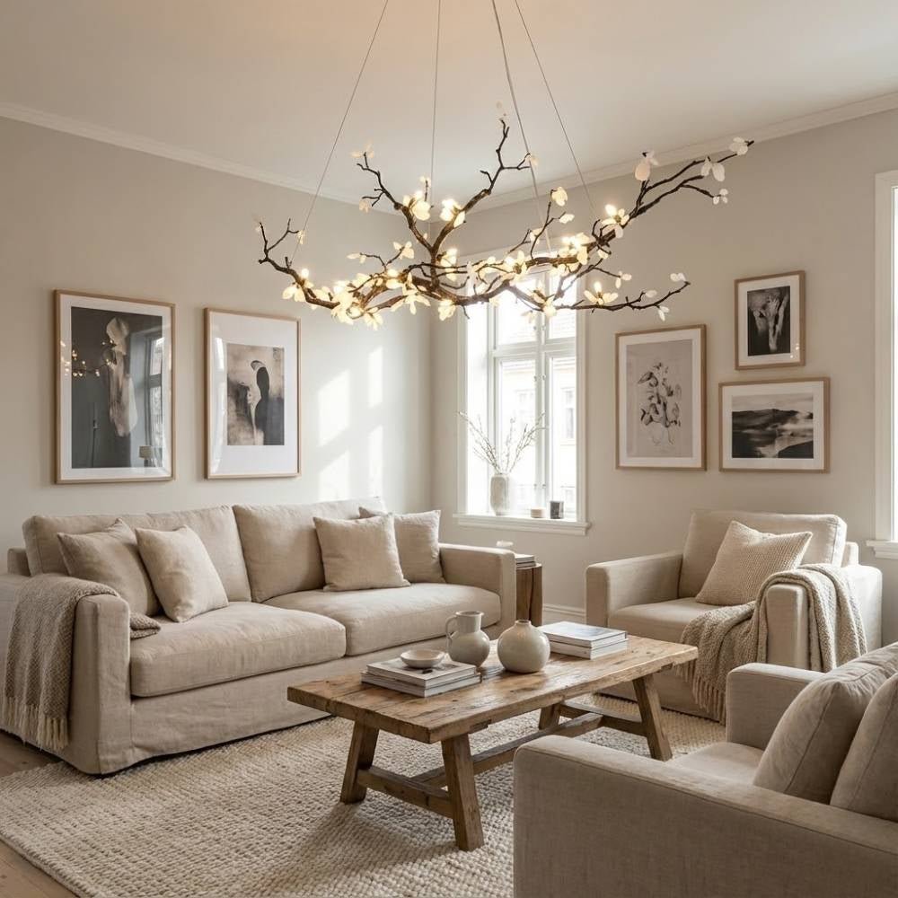 Alba Tree Branch Chandelier-Manorlights
