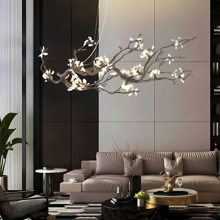 Alba Tree Branch Chandelier-Manorlights
