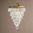 Anabelle Round Chandelier 17''23''H - 23''Manorlights