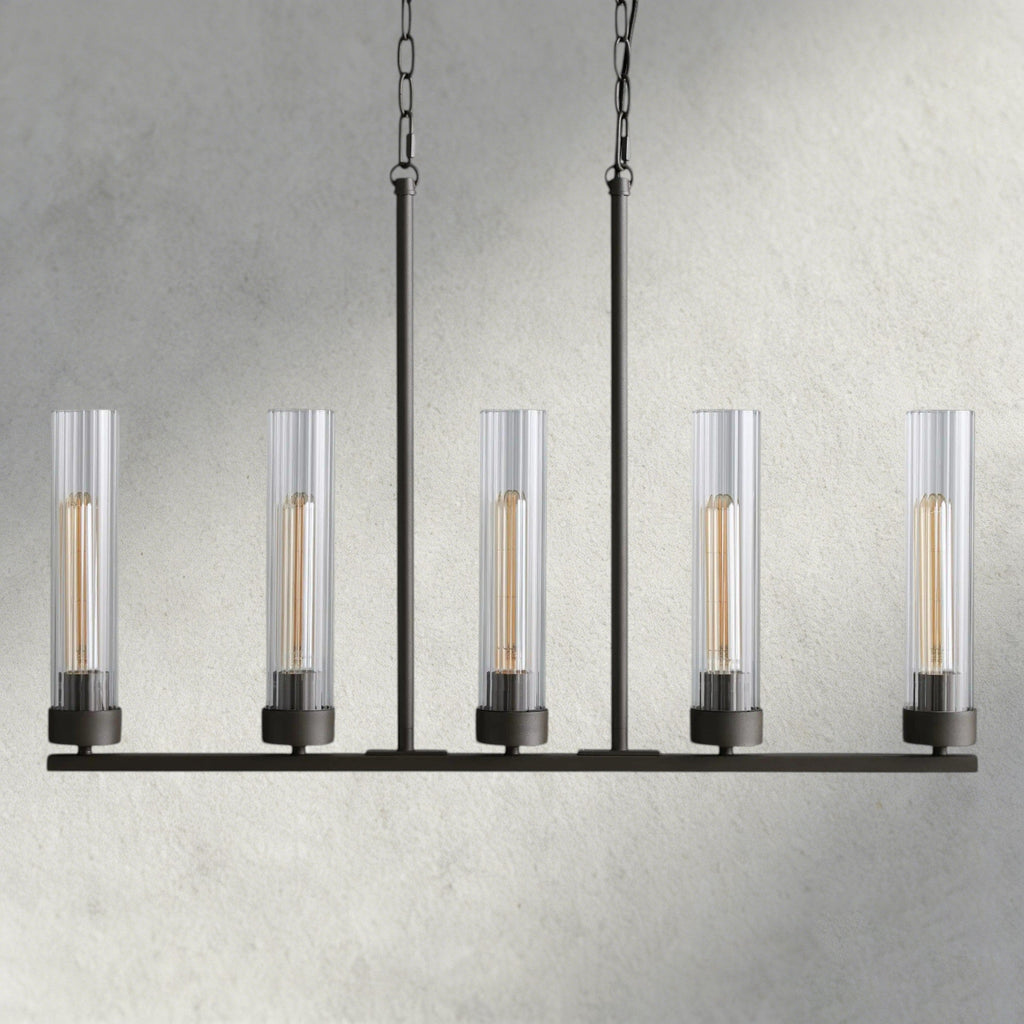 Andreas 5-Light Linear Chandelier