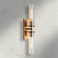 Brass Andreas Double Sconce