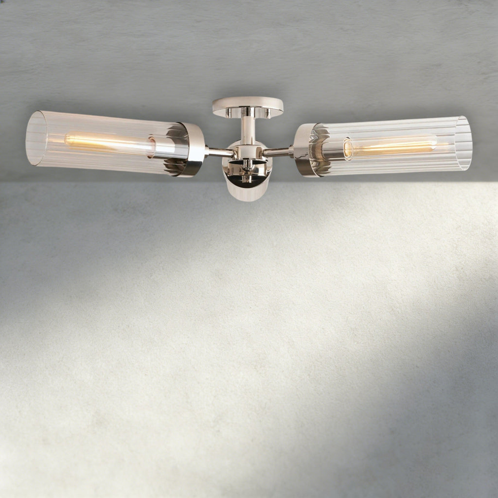 Nickle Andreas Flush Mount